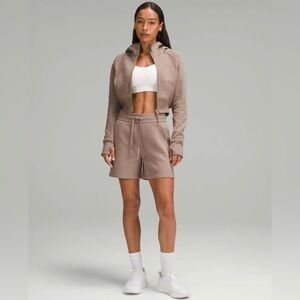 Lululemon Scuba High Rise Short 16 Taupetastic